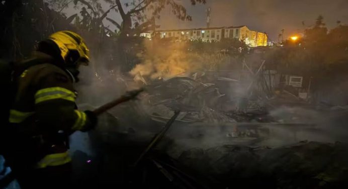 Incendio en Cali: Más de 180 personas afectadas y 40 casas quemadas