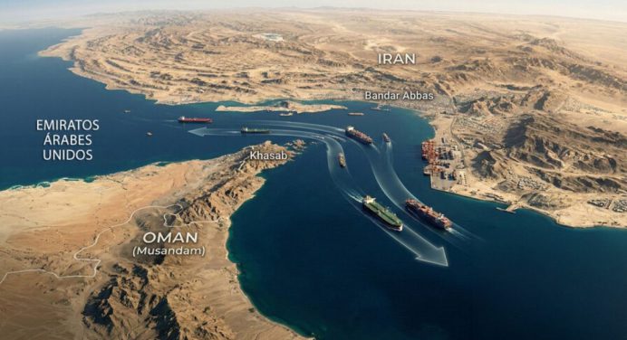 Advertencia de Irán: Buques que crucen Ormuz enfrentarán graves consecuencias