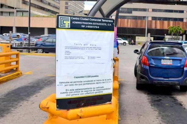 tarifas de estacionamientos