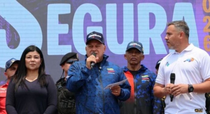 Cabello: 229 mil 139 funcionarios se desplegarán en Semana Santa Segura 2026