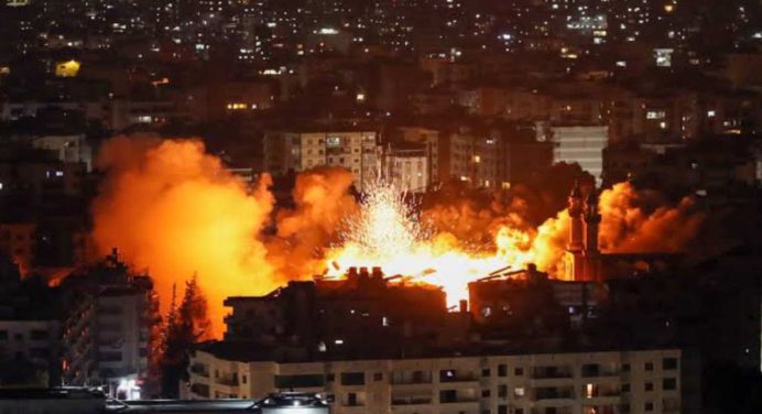 Dos ataques israelíes contra edificios en Beirut dejan 10 muertos y 27 heridos 