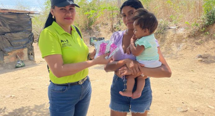 Alcaldesa Mariángelys Tillero garantiza protección social en zonas remotas de Piar