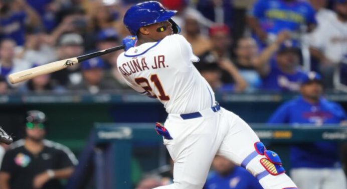 Acuña comandó el tercer triunfo de Venezuela en el Clásico Mundial