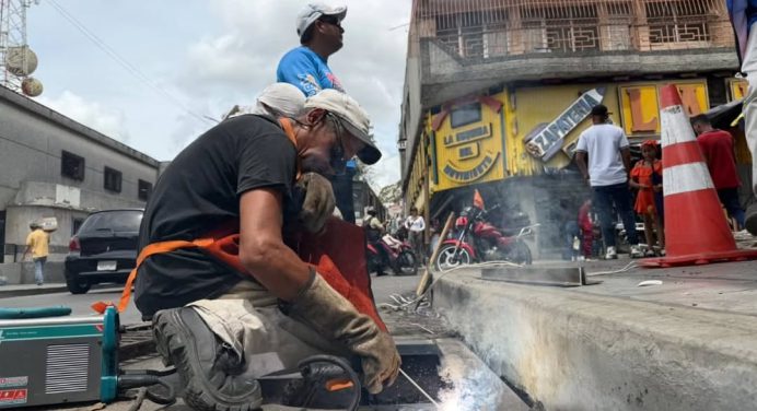 Avanza plan de recuperación en la red de alcantarillas del casco central de Maturín