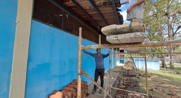 Inicia rehabilitación integral en la Escuela Aniceto Guevara Vega de Aragua de Maturín