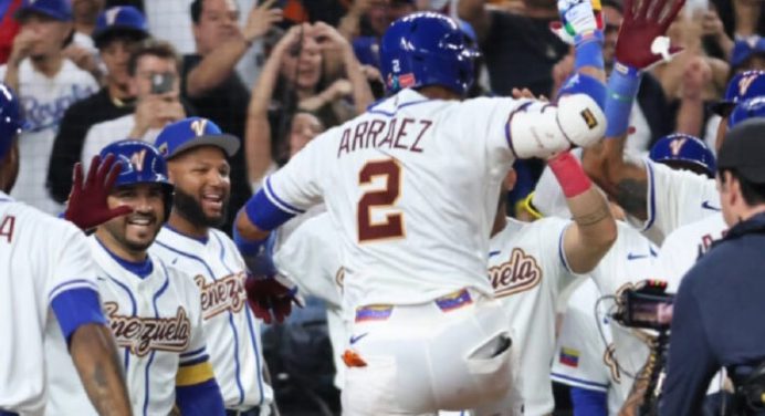Venezuela arrolló a Israel con su jerarquía en el Clásico Mundial de Béisbol