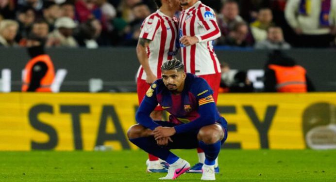 Barcelona se quedó a un paso de la remontada frente al Atlético