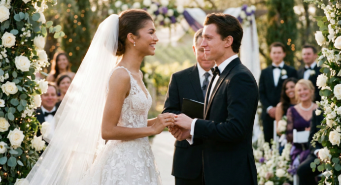 ¡Zendaya y Tom Holland se casaron en secreto!