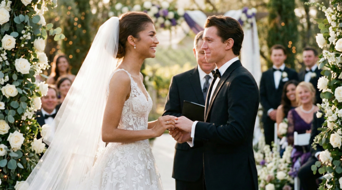 ¡Zendaya y Tom Holland se casaron en secreto! 1 Zendaya y Tom Holland
