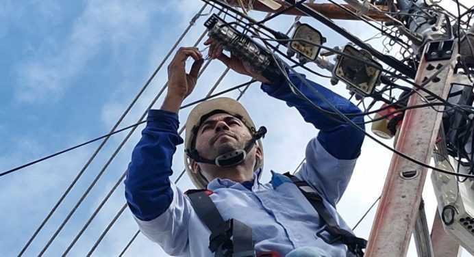 Cantv restableció servicios a más de 2 mil 200 suscriptores en Monagas