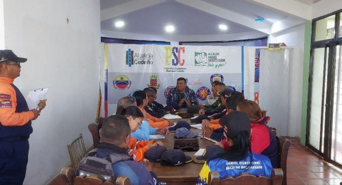 Cedeño fortalece protocolos de prevención con el simulacro «Caribe Wave 2026»