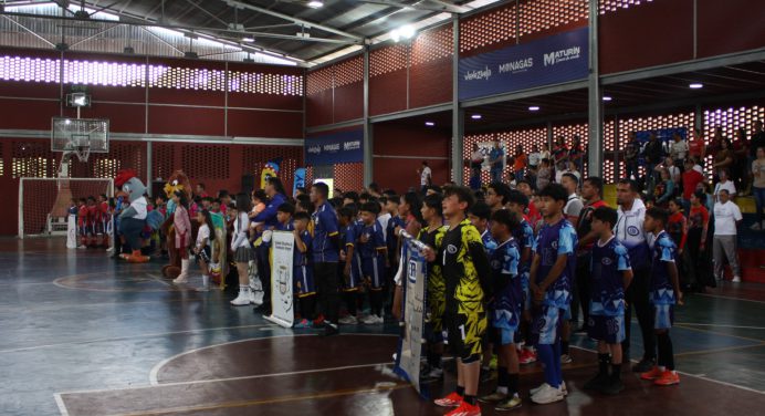 Liga Escolar de Fútbol Sala Copa Maltín Polar 2026 inicia con 300 estudiantes