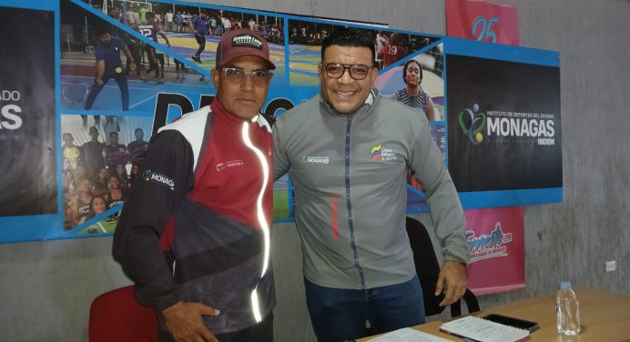 Hermes Salazar asumió la presidencia del Instituto de Deportes del estado Monagas