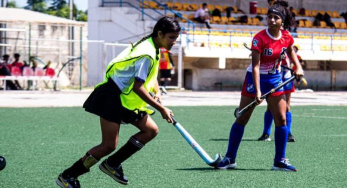 Monagas clasificó en hockey femenino a los Juegos Juveniles 2026