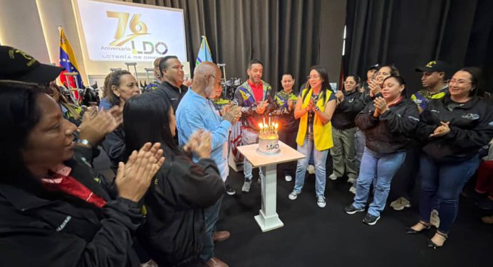 Lotería de Oriente celebra 76 años de compromiso social con entrega de ayudas