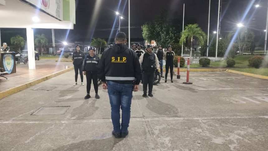 SIP Polimaturín desplegó operativo en la ciudad 1 operativo