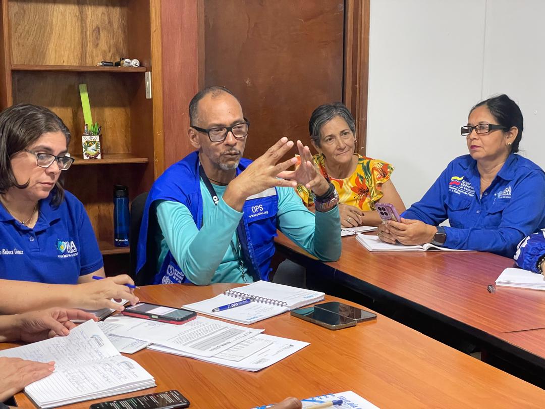 Enlace de la OPS: El sistema de salud monaguense es organizado 2 ops2