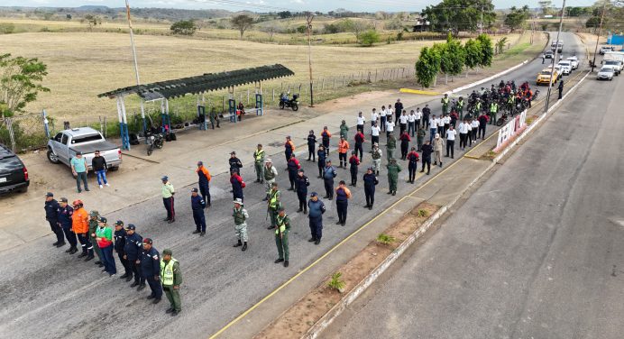 Despliegan dispositivo “Semana Santa 2026 Piar Segura” con más de 120 funcionarios