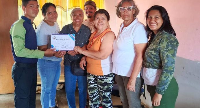 Funcionarios de Polimaturín reciben reconocimiento por su labor en cuadrante de paz 31