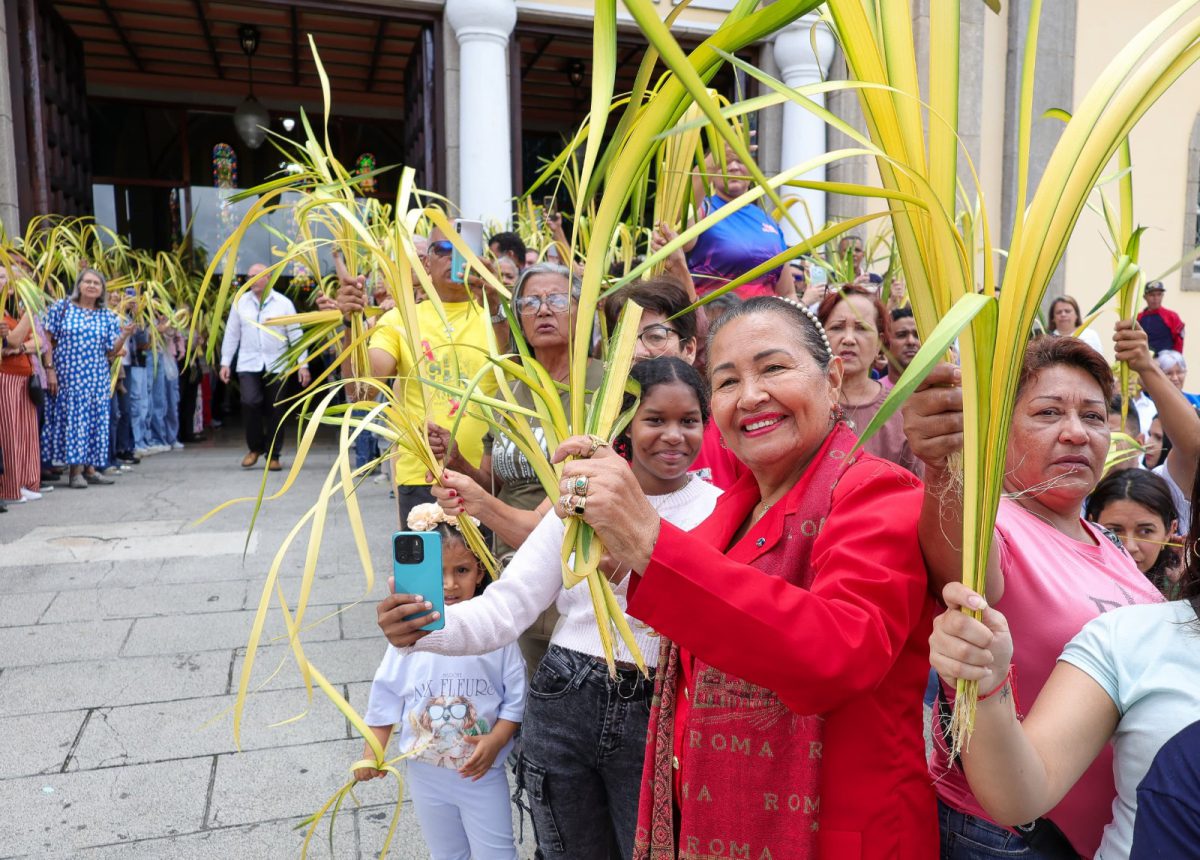 En Monagas feligreses reciben a Jesús en sus corazones este Domingo de Ramos 8 ramos8