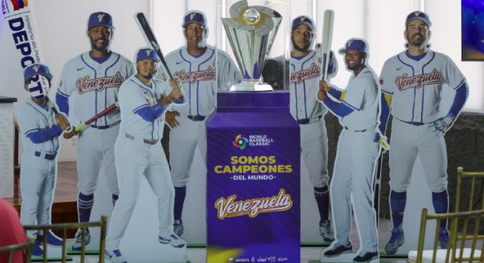 Trofeo de Campeones del Clásico Mundial de Béisbol inicia recorrido por toda Venezuela