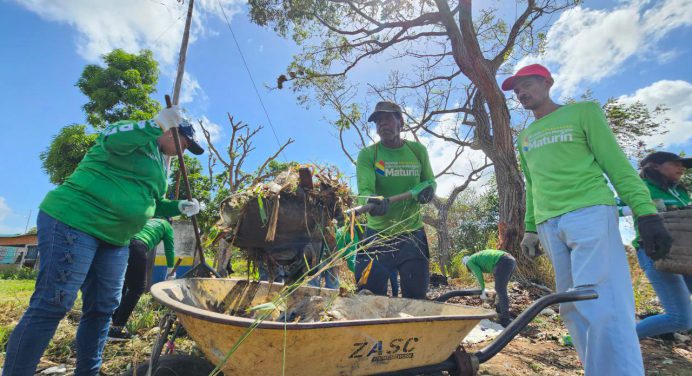 Alcaldía de Maturín erradica vertedero improvisado en la curva de Paramaconi