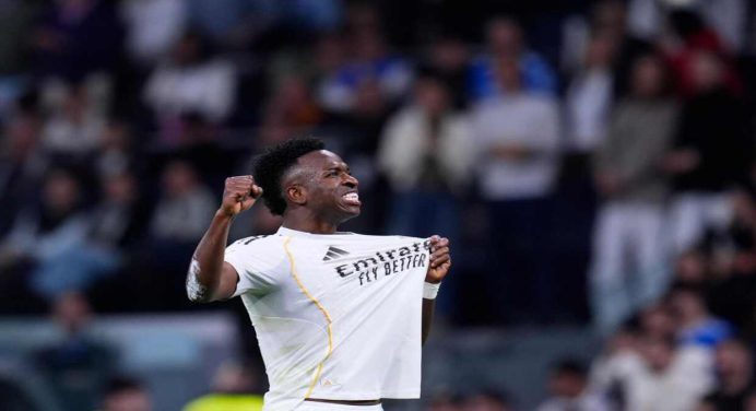 Vinícius Júnior rompe sequía del Real Madrid contra el Atlético