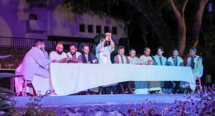 Cuadros Vivos de Semana Santa en Caripe combinan fe y devoción