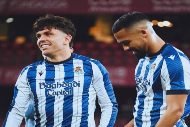 Jon Aramburu y Yangel Herrera