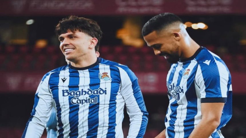 Jon Aramburu y Yangel Herrera