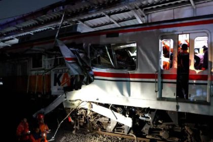 Choque de dos trenes