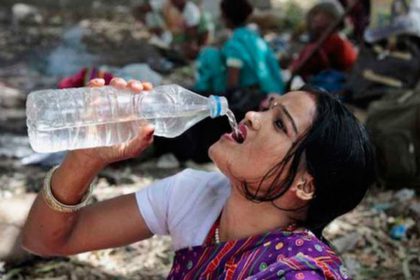 Ola de calor en India