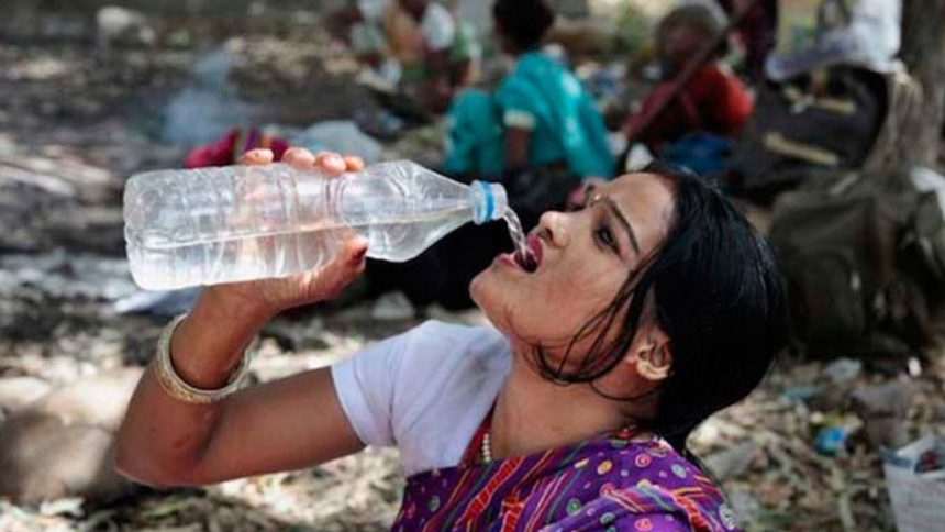Ola de calor en India