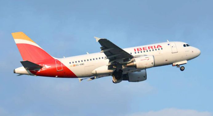 Este martes Iberia retoma los vuelos con Venezuela