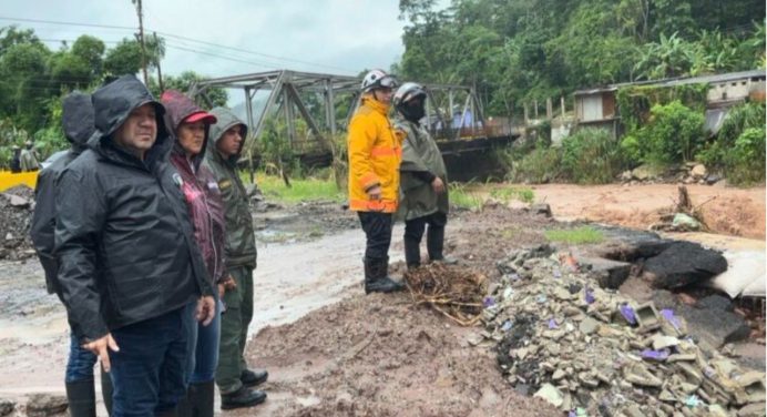SNGR atiende a treinta familias aisladas en Táchira tras intensas lluvias