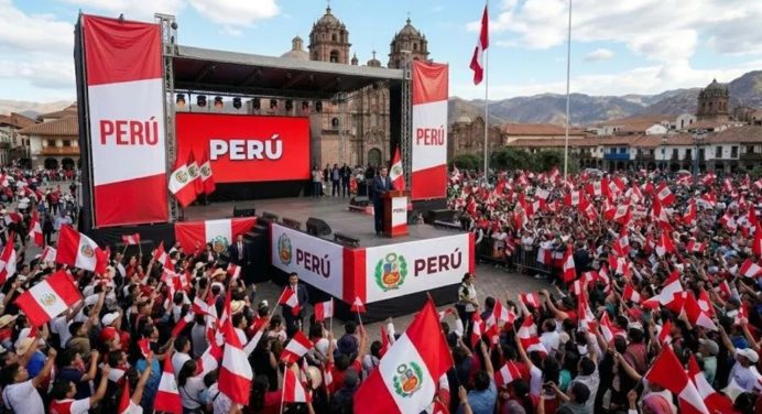 Cierre de campaña electoral en Perú: La lucha contra la criminalidad como prioridad