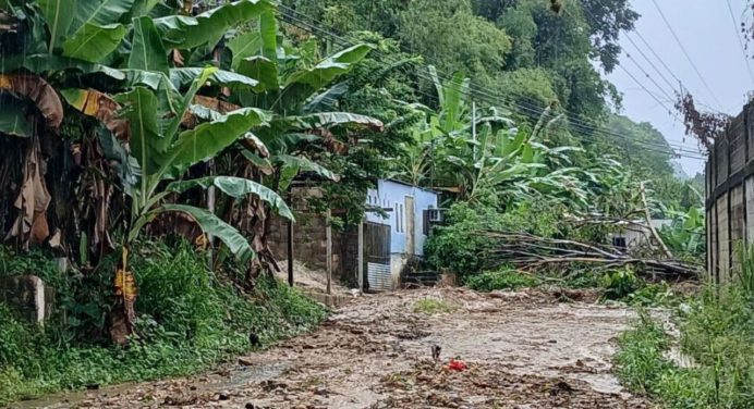 Deslizamientos en Mérida debido a las fuertes lluvias