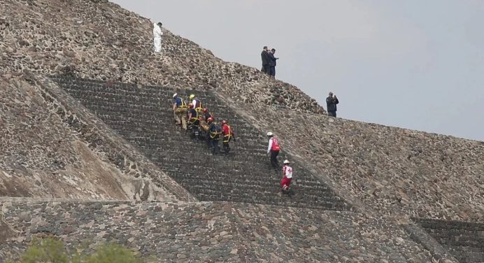 En México: Un tiroteo en Teotihuacán dejó dos muertos y 13 extranjeros heridos