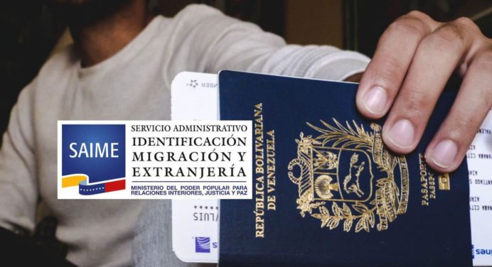 SAIME: Aquí el ajuste de los costos del pasaporte según la edad del solicitante