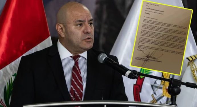 Ministro de Defensa de Perú renuncia tras suspensión de compra de aviones a EE.UU.