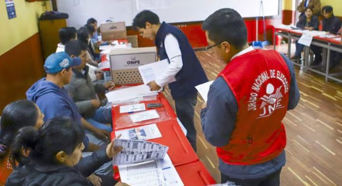 Gobierno peruano descarta la posibilidad de convocar elecciones complementarias