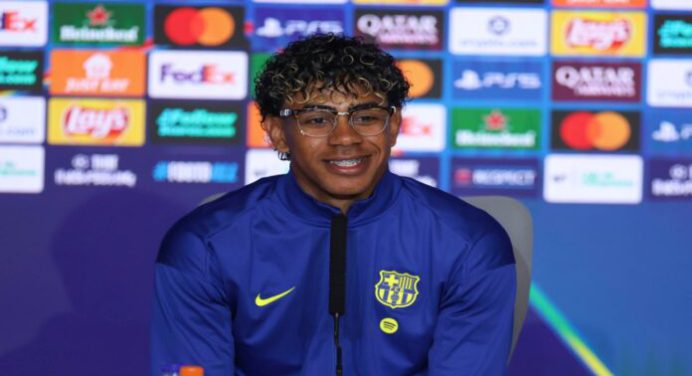 Lamine Yamal se mostró muy confiado de cara al duelo contra Atlético de Madrid