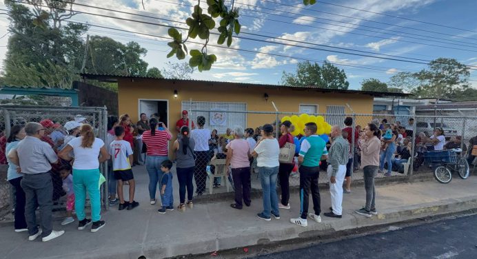 Inaugurada Casa de los Abuelos “Dina García” en el sector Campo Alegre