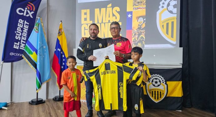 AFCE y Deportivo Táchira sellan alianza: Proyecto Nido se expande al oriente del país