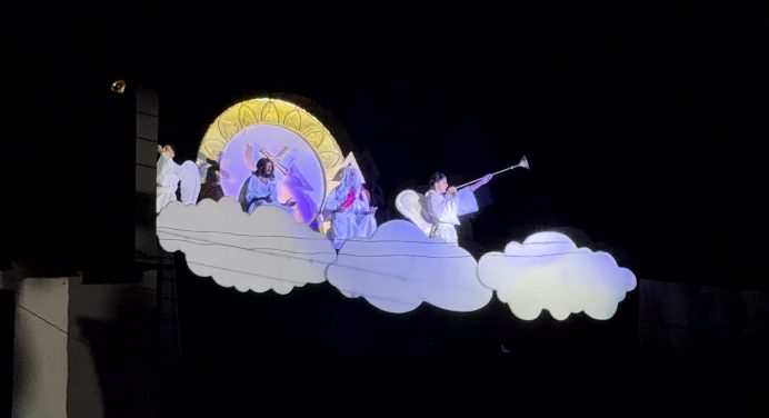 Con la Resurrección de Jesús culminan los Cuadros Vivos de la Semana Santa Caripe 2026