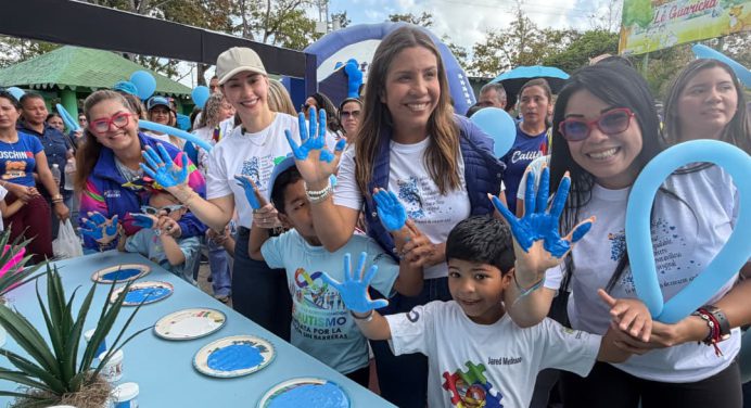 Alcaldía de Maturín realizó caminata azul para la concienciación sobre el autismo