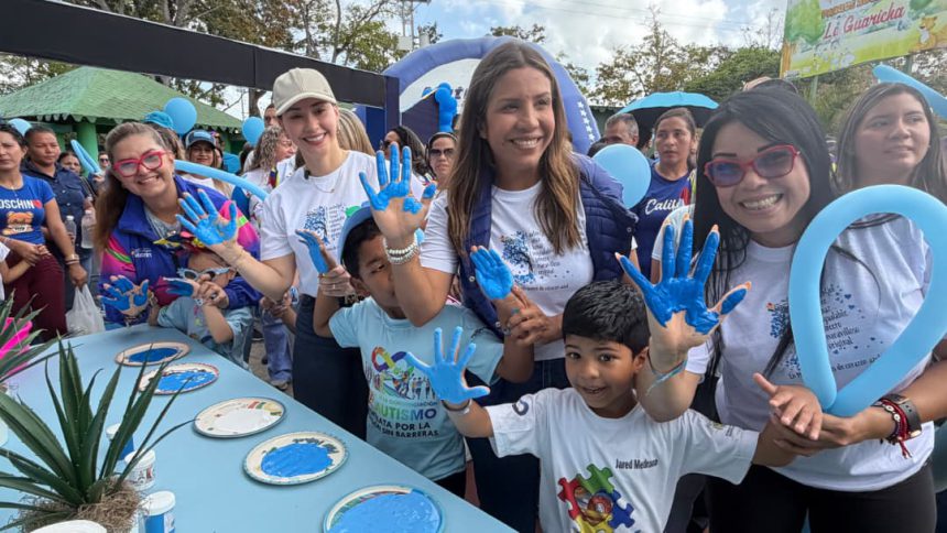 Alcaldía de Maturín realizó caminata azul para la concienciación sobre el autismo 1 azul
