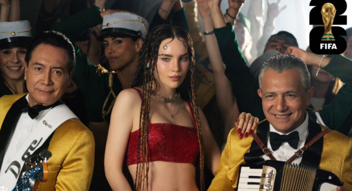 Belinda y Los Ángeles Azules lanzan «Por ella» la cumbia del Mundial 2026