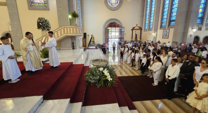 Actos del Domingo de Resurrección en la Catedral de Maturín renuevan la fe