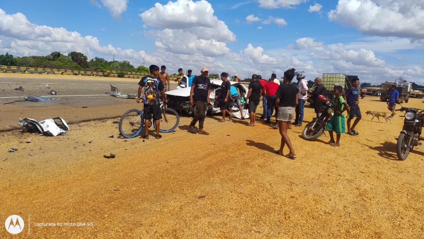 Tres muertos dejó accidente en la carretera Cantaura - El Tigre 1 Cantaura - El Tigre accidente 2026 abril 7